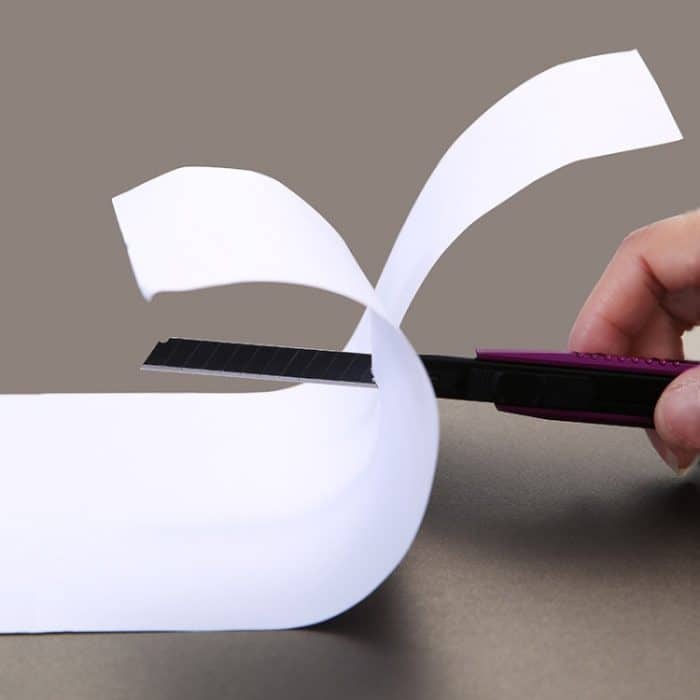 5 Stück kleines Allzweckmesser, multifunktionaler Metall-Bürobedarf, Papierschneider, Random Color – Bild 7