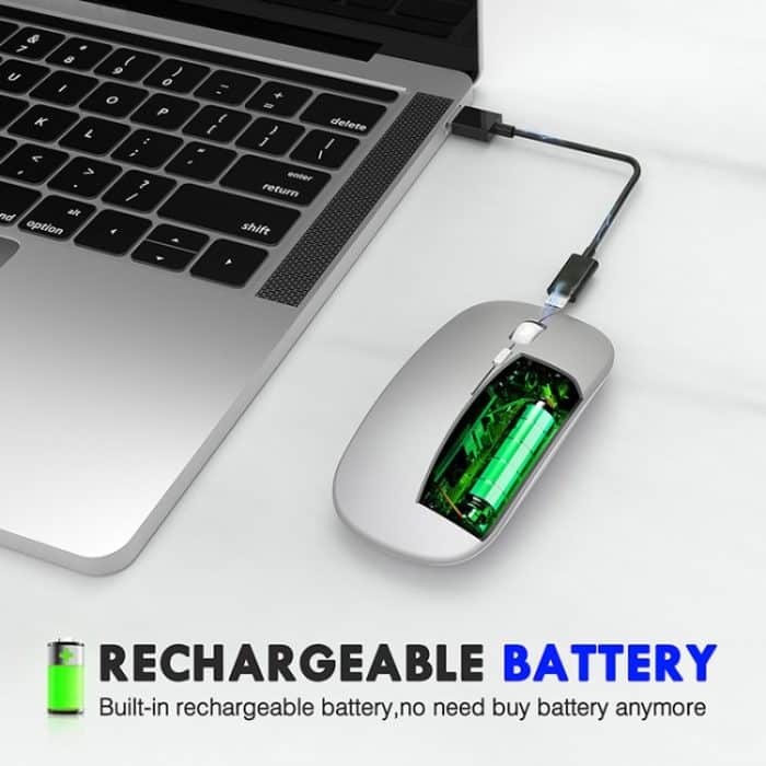 Inphic PM1 Office Mute kabellose Laptop-Maus, Matte, Battery Display, Bluetooth – Bild 11