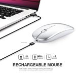 Inphic PM1 Office Mute kabellose Laptop-Maus, Matte, Battery Display, Bluetooth – Bild 6