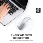 Inphic PM1 Office Mute kabellose Laptop-Maus, Matte, Battery Display, Bluetooth – Bild 10