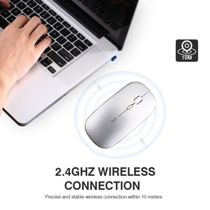 Inphic PM1 Office Mute kabellose Laptop-Maus, Matte, Battery Display, Bluetooth – Bild 10