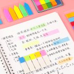 11 Stück fluoreszierende transparente kleine Aufkleber Hinweis-Indikator-Etikett-Index-Aufkleber, 7660 (One Box), 7661 (One Pack), 7662 (One Pack), 7663 (One Pack), 7664 (One Pack), 7665 (One Pack) – Bild 4