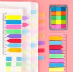 11 Stück fluoreszierende transparente kleine Aufkleber Hinweis-Indikator-Etikett-Index-Aufkleber, 7660 (One Box), 7661 (One Pack), 7662 (One Pack), 7663 (One Pack), 7664 (One Pack), 7665 (One Pack) – Bild 6