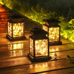 Solar-Kupferdraht-Kerzenlicht, Outdoor-Garten, wasserdicht, Landschaft, dekoratives Rasenlicht, Copper Wire / Warm Light – Bild 7