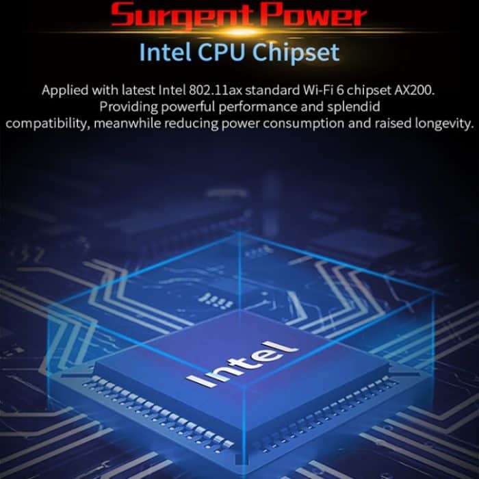 COMFAST Gaming Game 3000 Mbit/s Gigabit Dual-Frequenz Wireless Desktop Computer PCIE Wireless Netzwerkkarte, AX200, AX200 PRO – Bild 3