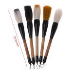 Kalligraphie-Schreibstift-Kunst-Malpinsel, Weasel Hair Brush, Goat Hair Brush, Bear Hair Brush, Rabbit Hair Brush, Doubled both Brush – Bild 2