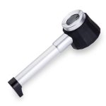 Handheld mit Waage mit 3 Lichtern 45-fache Lupe Hochauflösende Lupe mit doppelter Linse – Bild 2