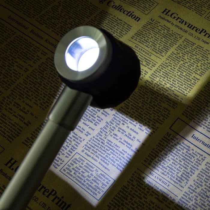 Handheld mit Waage mit 3 Lichtern 45-fache Lupe Hochauflösende Lupe mit doppelter Linse – Bild 7