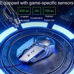 Inphic PW2 4000 DPI 6 Tasten Home Office leuchtende Makroprogrammierung USB Computer mechanische Spiel kabelgebundene Maus, W-02 (Metallic Gray), PW2 (Classic Black), PW2 (King Nebula), PW2 (Jedi Password) – Bild 7