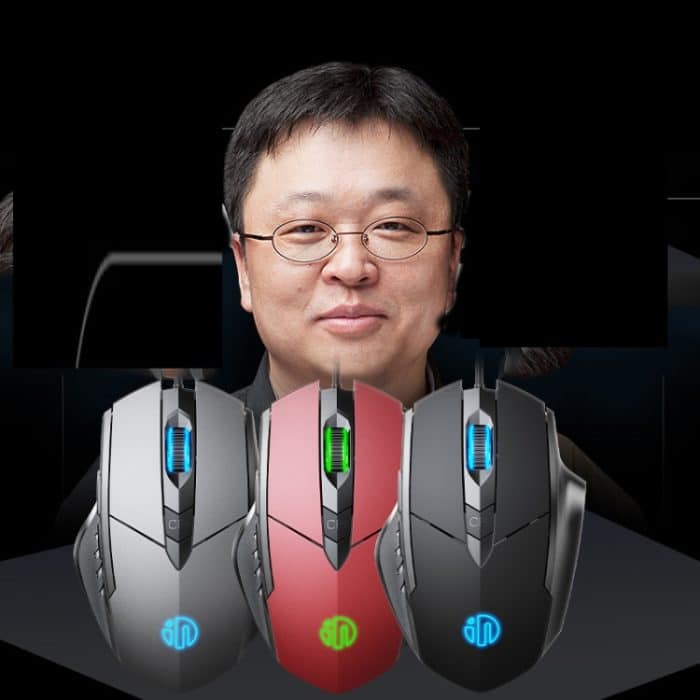 Inphic PW1 Game Mute Macro Definition beleuchtete kabelgebundene Maus, Kabellänge: 1,5 m, Mute Black Business Version, Mute Black Game Version, Mute Red Game Version, Mute Titanium Gray Game Version – Bild 2