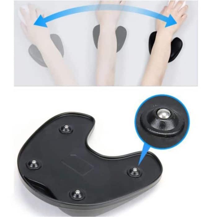 JINCOMSO JK-V1B U-förmige Silikon-Mauspad Armband Kreative Handgelenkauflage – Bild 5