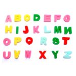 Schwamm-Malpinsel für Kinder, Kunst-Malerei-Siegelwerkzeug, zufällige Farblieferung, 26 Letters – Bild 2