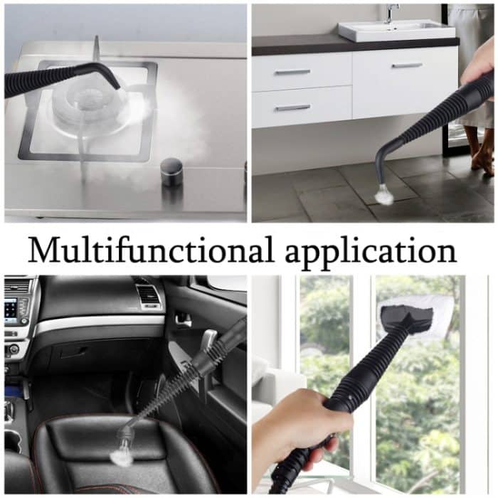 Hochtemperatur-Reinigungsmaschine Haushalts-Hochdruckreiniger Dampfreinigungs-Dunstabzugshaube, EU-Stecker – Bild 6