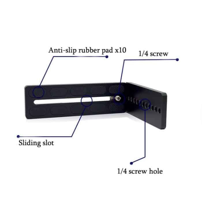 Vertical Shoot Quick Release L-Plattenhalterung Basishalter, 125A Red, 132C Red – Bild 3