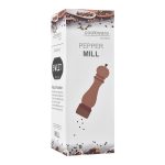 Transparente Pfeffermühle aus Acryl, manuelle Pfeffermühle, Keramikkern, Mehrzweck-Gewürzflasche, 4 Inch, 5 Inch, 6 Inch – Bild 7