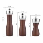 Manuelle Pfeffermühle aus Buchenholz 304 Edelstahl mit Keramikkern, Style 5, 5 inch, Style 5, 6 inch, Style 5, 8 inch, Style 5, 8 inch 2pcs – Bild 5