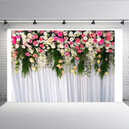2,1 m x 1,5 m Blumenwand-Simulations-Hochzeitsthema-Party-Arrangement-Fotografie-Hintergrundtuch