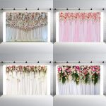 2,1 m x 1,5 m Blumenwand-Simulations-Hochzeitsthema-Party-Arrangement-Fotografie-Hintergrundtuch – Bild 3