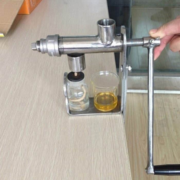 Manuelle Ölpresse für Erdnüsse und Nüsse, Extractor Machine – Bild 6