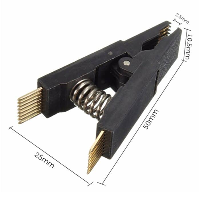 SOP16 Nicht zerlegbarer IC-Testchip Schnelltestclip Programmierclip – Bild 3