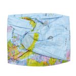 Aufblasbarer Globus Welt Erde Ozean Karte Ball Geographie Lernen Kinder Pädagogischer Strandball, Größe: 30cm – Bild 4
