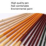 ZHU TING 25 PCS / Set Multifunktionale Ölfarbe Pinsel Gouache Aquarell Acrylfarbe Pinsel Student Malutensilien – Bild 7