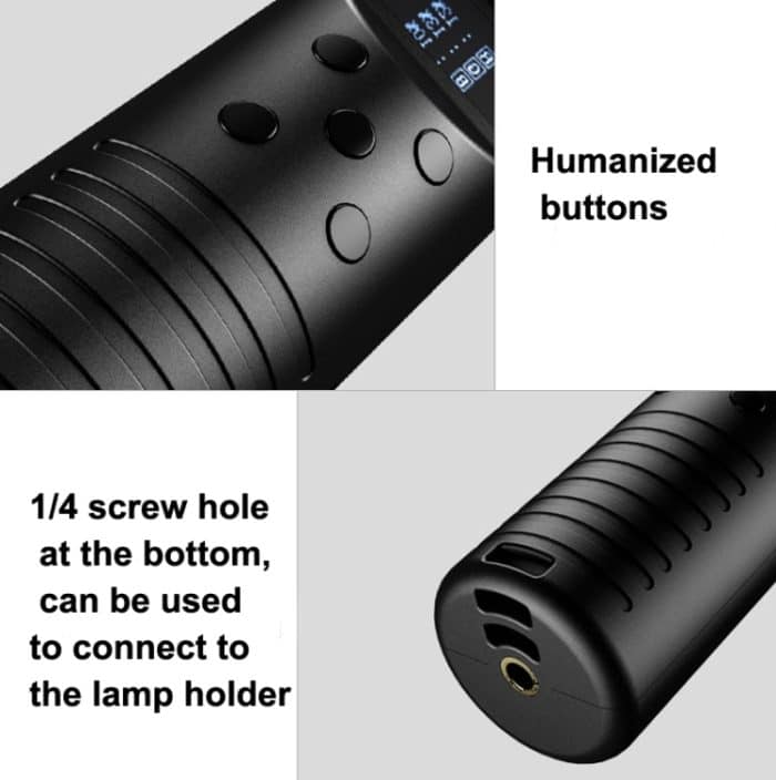 RGB Colourful Photography Light Stick 3000K-6500K Einstellbarer Temperatur-Leuchtstab – Bild 5