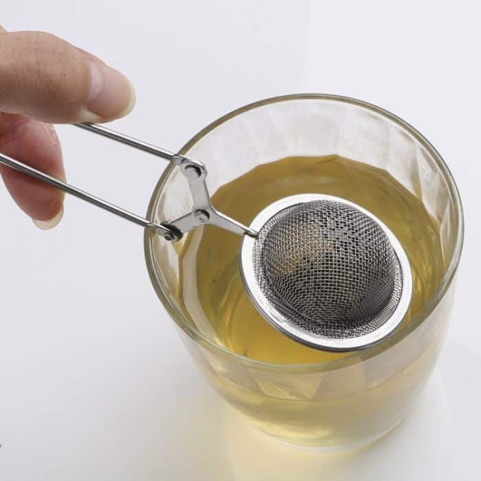 2 PCS Edelstahl Sphere Mesh Teesieb Kaffee Kräuter Gewürzfilter Tee Infuser – Bild 5