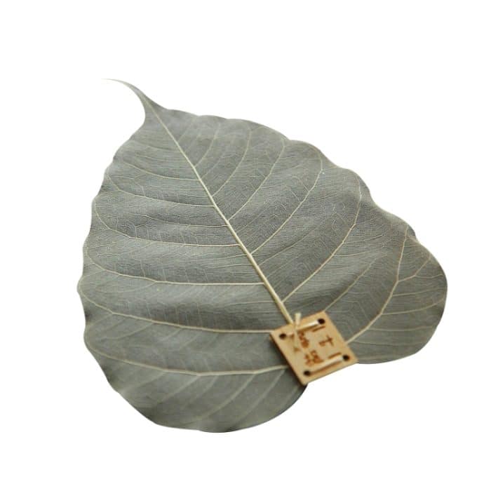 TBD055352501.jpg Kreative Persönlichkeit, natürliches Bodhi-Blattfilter-Teeleck, Bodhi Leaf – Bild 1