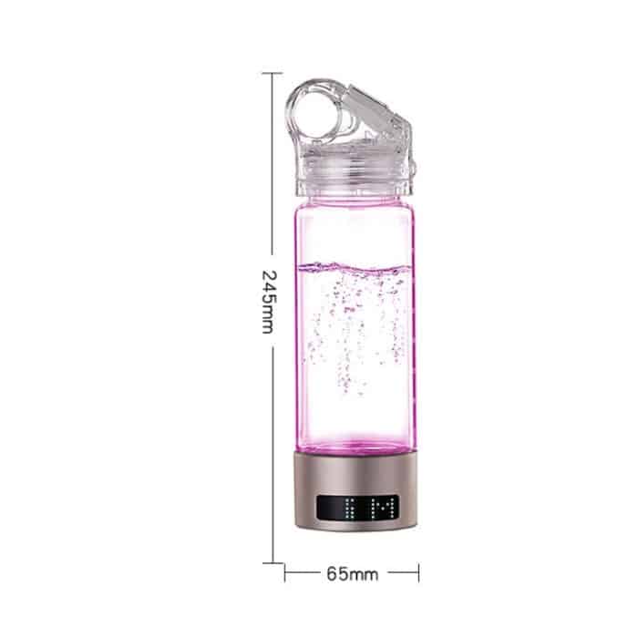 Wasserstoffreicher Wasserbecher, wasserstoffabsorbierender Glasbecher mit LED-Licht, Glass Cup – Bild 8