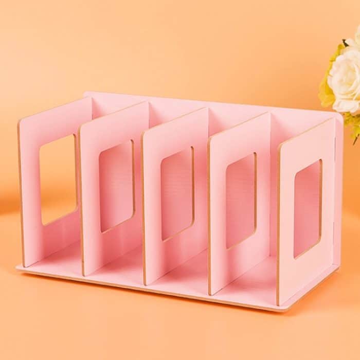 Cd01 Home Multifunktionale Aufbewahrung DIY Kreatives CD-Regal Holz DVD-Regal Studenten-Bücherregal, DVD Rack – Bild 1