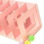 Cd01 Home Multifunktionale Aufbewahrung DIY Kreatives CD-Regal Holz DVD-Regal Studenten-Bücherregal, DVD Rack – Bild 3