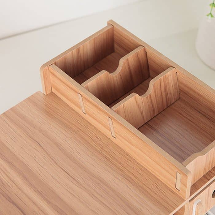 LCD-Monitor-Erhöhungsregal, hölzernes Tastaturregal, Desktop-Aufbewahrungsregal, LCD Monitor Shelf – Bild 5