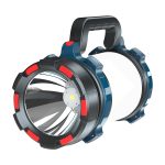 Glare Portable Searchlight Mountaineering Wasserdichte wiederaufladbare Patrol-Taschenlampe, 4800mAh