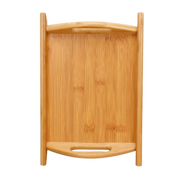 Binaurales Bambus-Teeservice-Tablett, Brot-Display-Tablett, 51x34.5cm, 43x30.5cm, 36.5x26.5cm, 29x20cm – Bild 1