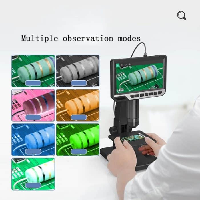 2000X 7 Zoll mikrobielles Zellbeobachtungsmikroskop Elektronische digitale Lupe – Bild 7