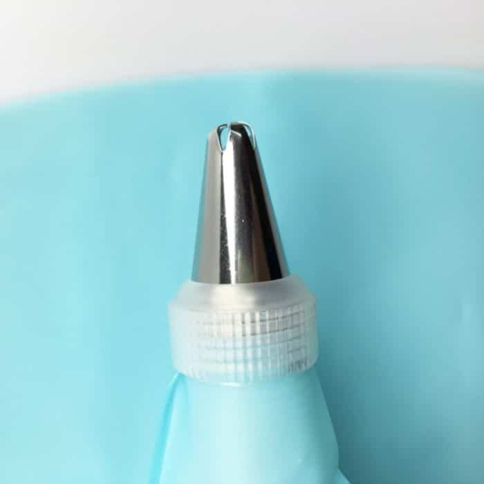 8 PCS / Set 6 Edelstahl Düsen Set DIY Kuchen Dekorationswerkzeuge Silikon mit EVA Creme Spritzbeutel – Bild 6