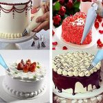 8 PCS / Set 6 Edelstahl Düsen Set DIY Kuchen Dekorationswerkzeuge Silikon mit EVA Creme Spritzbeutel – Bild 8