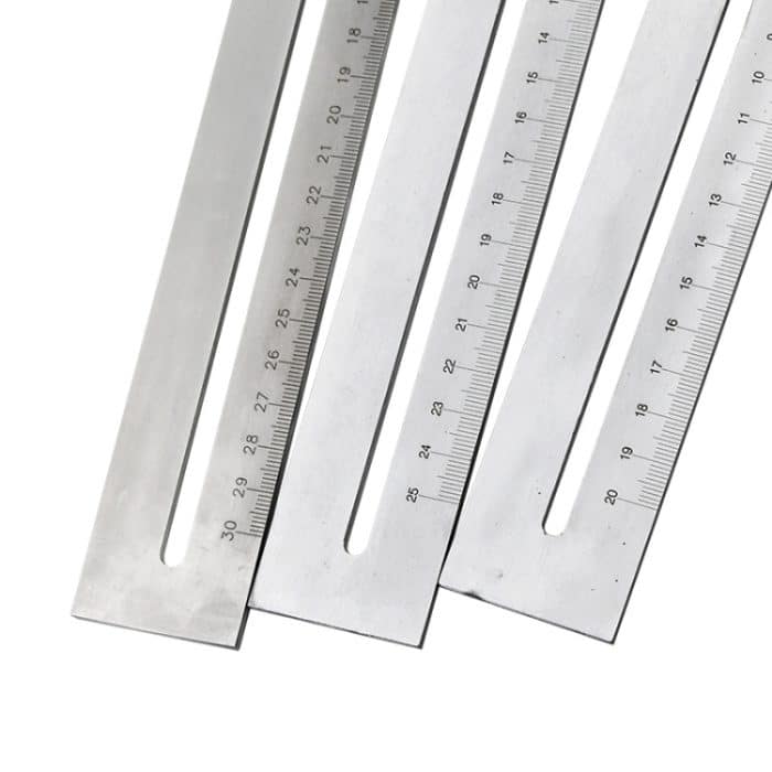 Tragbares Markierungslineal für die Holzbearbeitung, 0-200mm, 0-250mm, 0-300mm – Bild 5