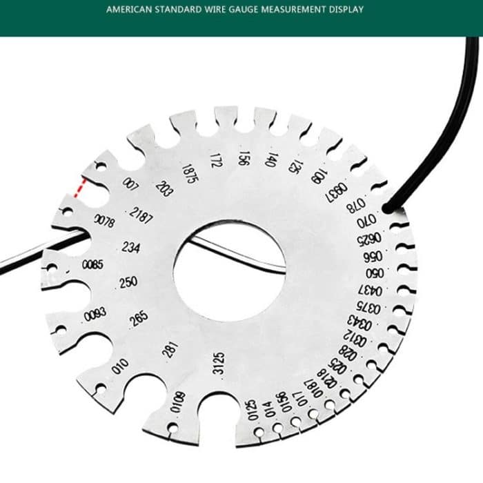 Edelstahl-Drahtstärke Modell Schweißinspektionslineal Dicke Lineal Drahtschweißlehre – Bild 8