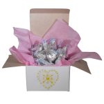 2 Stück transparenter herzförmiger Aufkleber mit Heißprägung, Dankesgeschenk, Dekorationsaufkleber, Thank You Gift Sticker – Bild 5