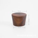 5 PCS Massivholz Kleiderhaken Wand Nagelfrei Starker Klebehaken – Bild 8