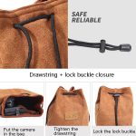 S.C.COTTON Liner, stoßfest, digitaler Schutz, tragbare SLR-Objektivtasche, Mikro-Einzelkameratasche, Square Khaki L, Square Blue L, Square Gray L, Square Brown L, Square Black L, Square Khaki M, Square Blue M, Square Gray M, Square Brown M, Square Blac... – Bild 5