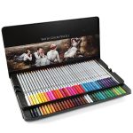 Deli wasserlösliche Buntstifte, 24 Farben, 36 Farben, 48 Farben, 72 Farbstifte, Malstifte, 24 Colors (Iron Box), 36 Colors (Iron Box), 48 Colors (Iron Box), 72 Colors (Iron Box)