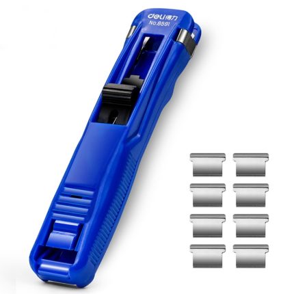 5 Stück Deli Office Stationery Zusatzclip Push Clipper, 8591, 8591A (Black), 8591A (White)