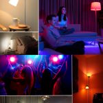 GU10 8W AC85-265V Dimmbarer LED-Strahler mit Fernbedienung, Weihnachtsdekoration, Heimbeleuchtung – Bild 7