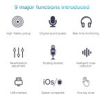 BM-86 USB-Kondensatormikrofon Sprachaufzeichnung Computermikrofon Live-Übertragungsausrüstungsset, Standard, Cantilever Bracket Set, Standard+Small Blowout Prevention Net – Bild 3