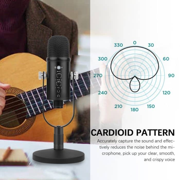 BM-86 USB-Kondensatormikrofon Sprachaufzeichnung Computermikrofon Live-Übertragungsausrüstungsset, Standard, Cantilever Bracket Set, Standard+Small Blowout Prevention Net – Bild 5