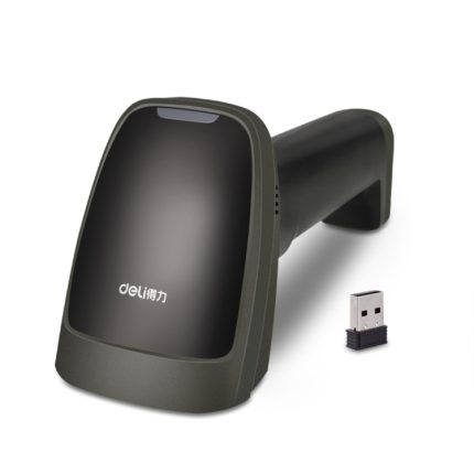 Deli verkabelter und kabelloser Scanner, Drogerie, Supermarkt, Gastronomie, Logistik, Registrierkassenscanner, 14882 (Black), 14882 (White), 14882W (Black), 14882W (White)