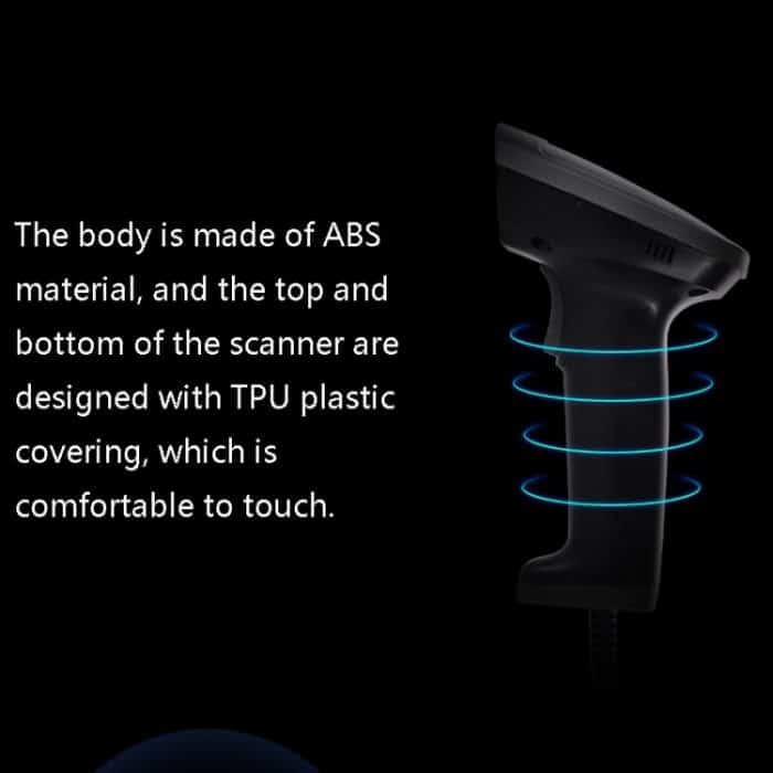 Deli verkabelter und kabelloser Scanner, Drogerie, Supermarkt, Gastronomie, Logistik, Registrierkassenscanner, 14882 (Black), 14882 (White), 14882W (Black), 14882W (White) – Bild 6